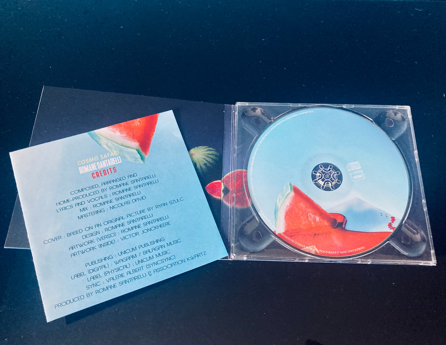 Romane Santarelli - Cosmo Safari LP CD - Edition Limitée