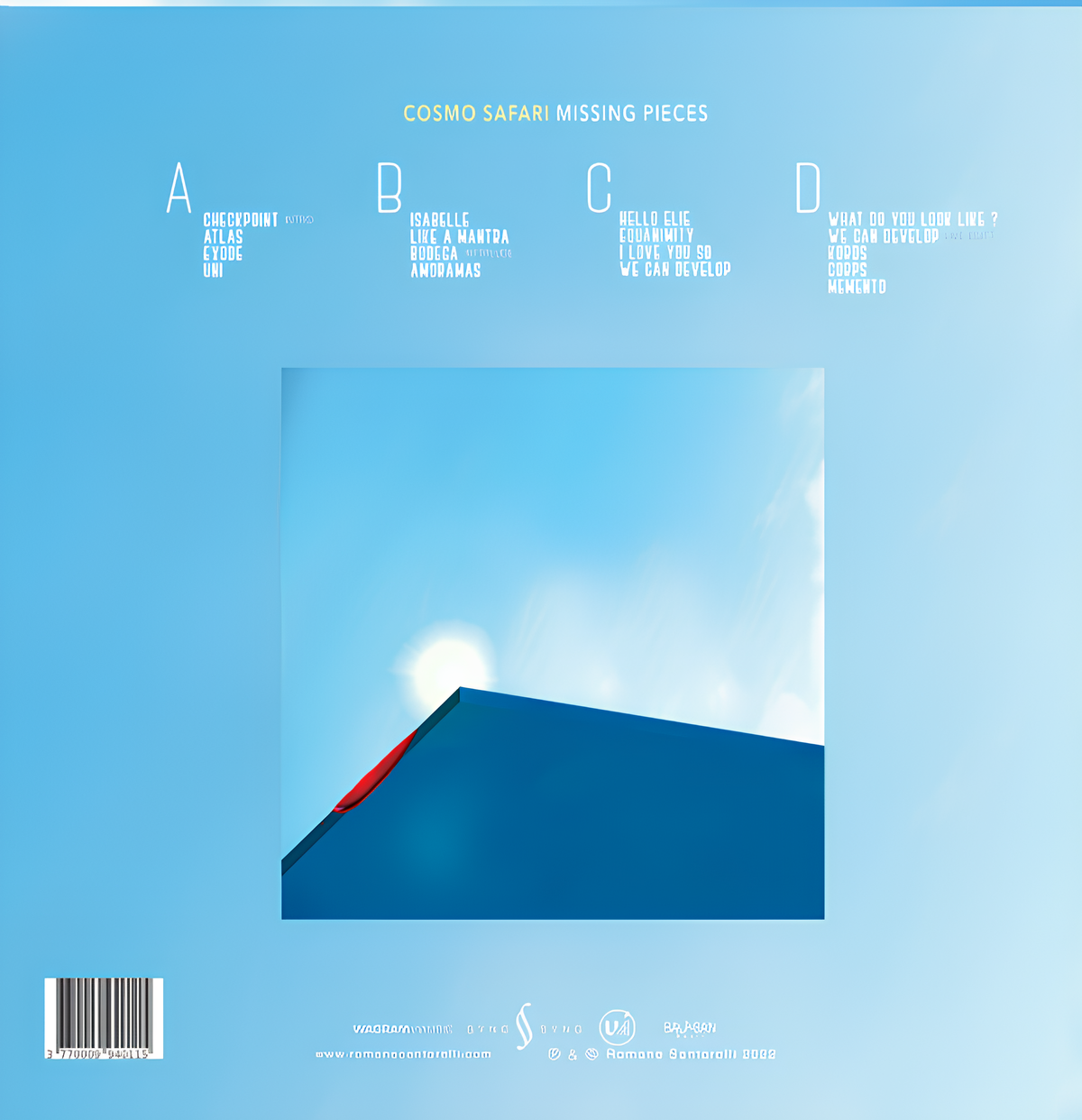Romane Santarelli - Cosmo Safari : Missing Pieces LP - Double Vinyle - Edition Limitée