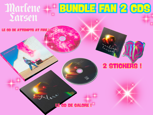 Marlene Larsen - Bundle 2 CDs (Attempts At Fire + Galore)