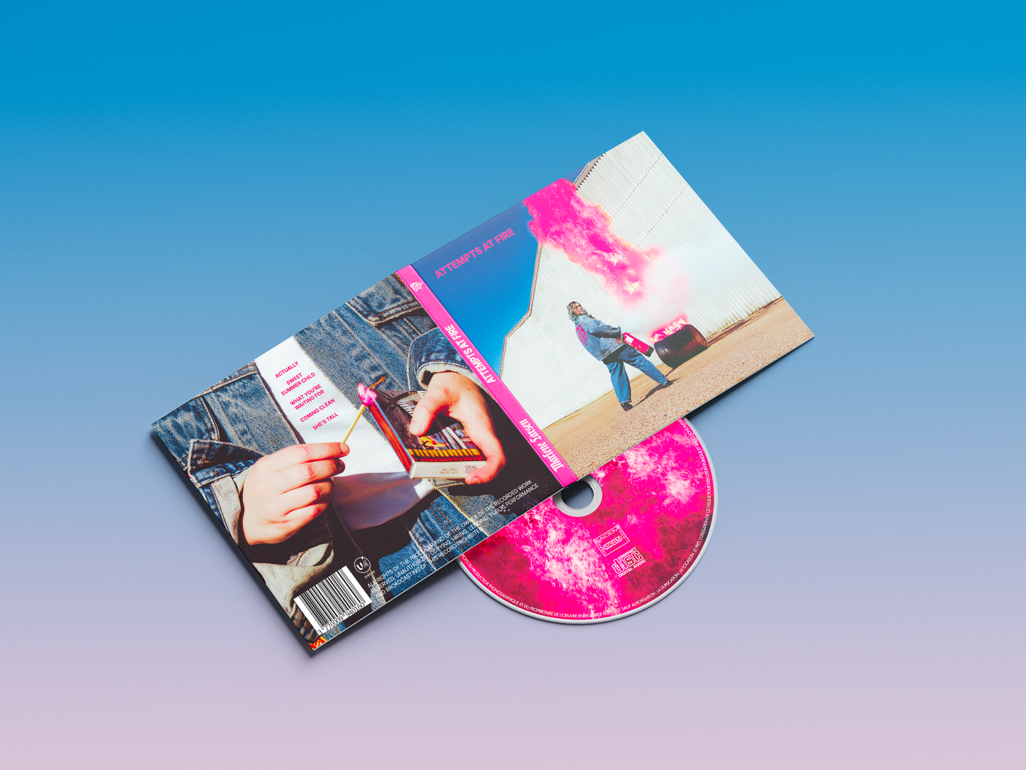 Marlene Larsen - Attempts At Fire CD - Edition Limitée