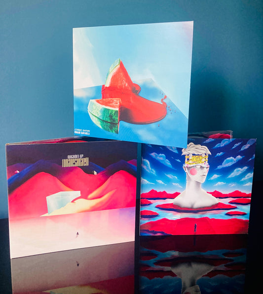 Romane Santarelli - Bundle 3 CDs (Quadri EP + Zero EP + Cosmo Safari LP) - Edition limitée