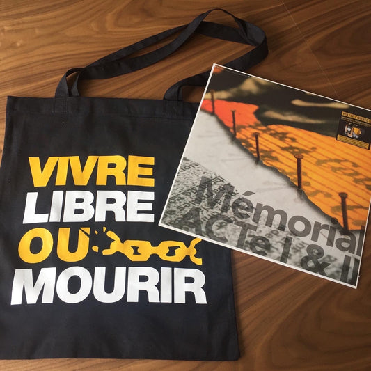 Maxime Lenik & Yorrick Troman - Bundle Vinyle Connecté + Tote Bag "Vivre Libre ou Mourir"